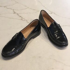 J. Crew Black Penny Loafers